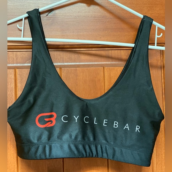 Goldsheep for CycleBar sports bra, black, large, very gently used no flaws - Picture 2 of 5